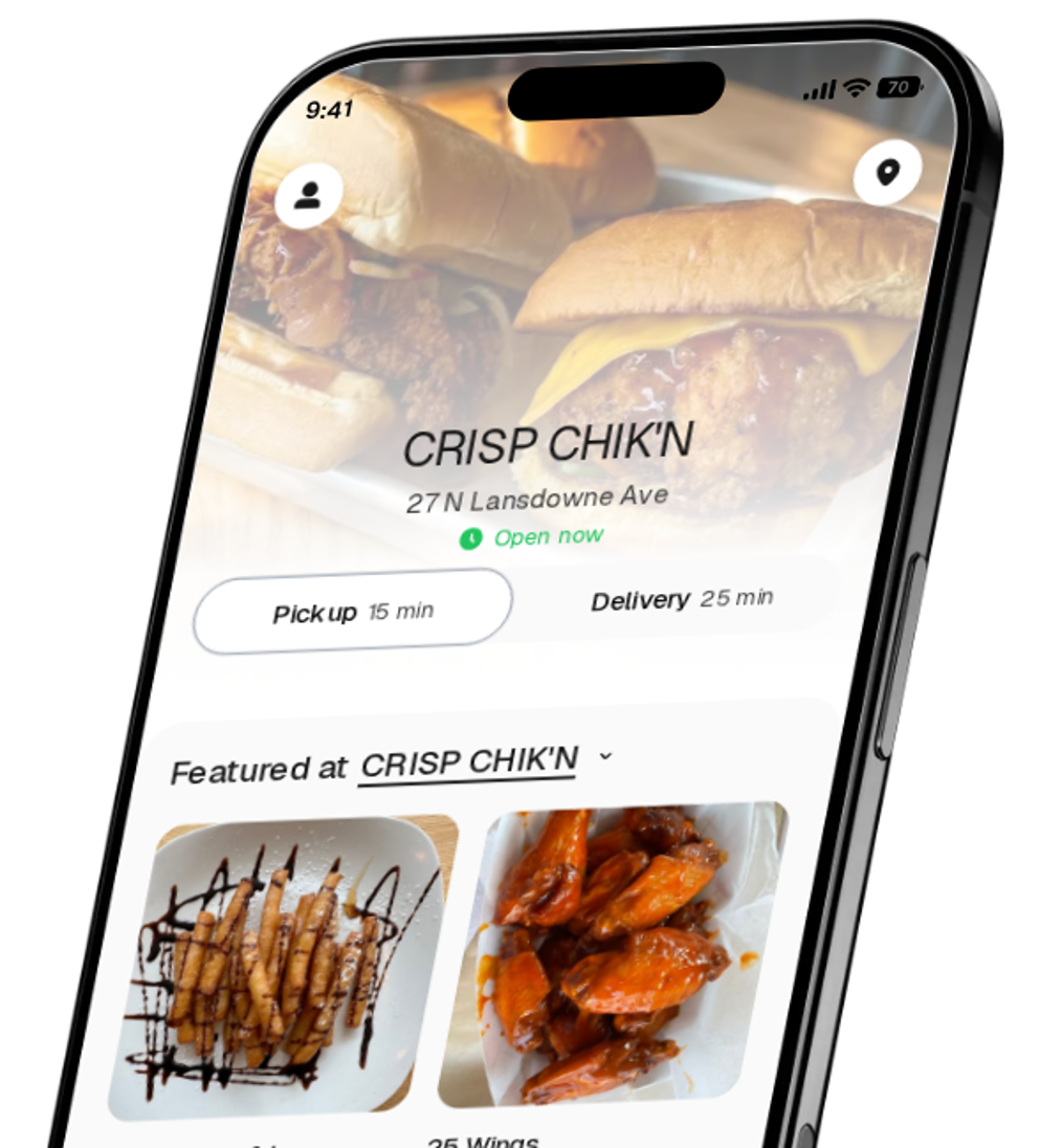 CRISP CHIK'N app preview